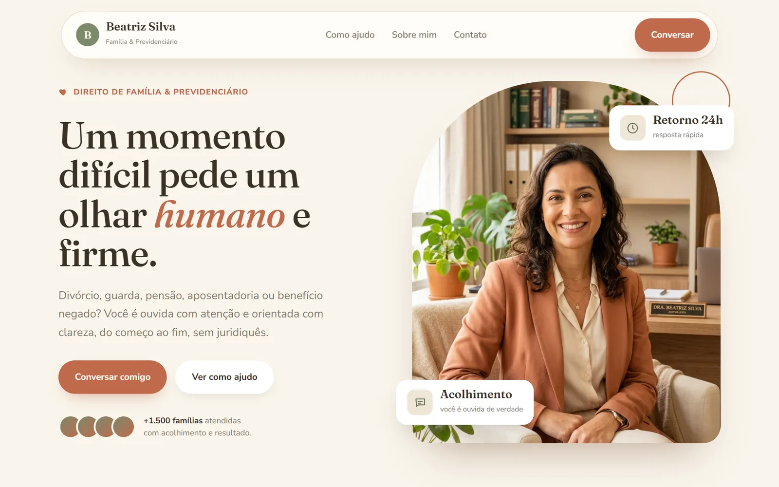 Beatriz Silva — Família e Previdenciário